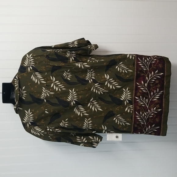 𝅺havana Jack's Cafe Hawaiian Floral Shirt Short Sleeve Size Small Mens - Picture 6 of 9